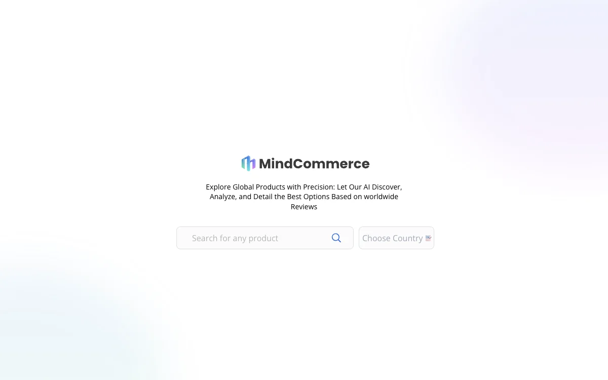 Mindcommerce: Unveiling the Best Global Products with AI