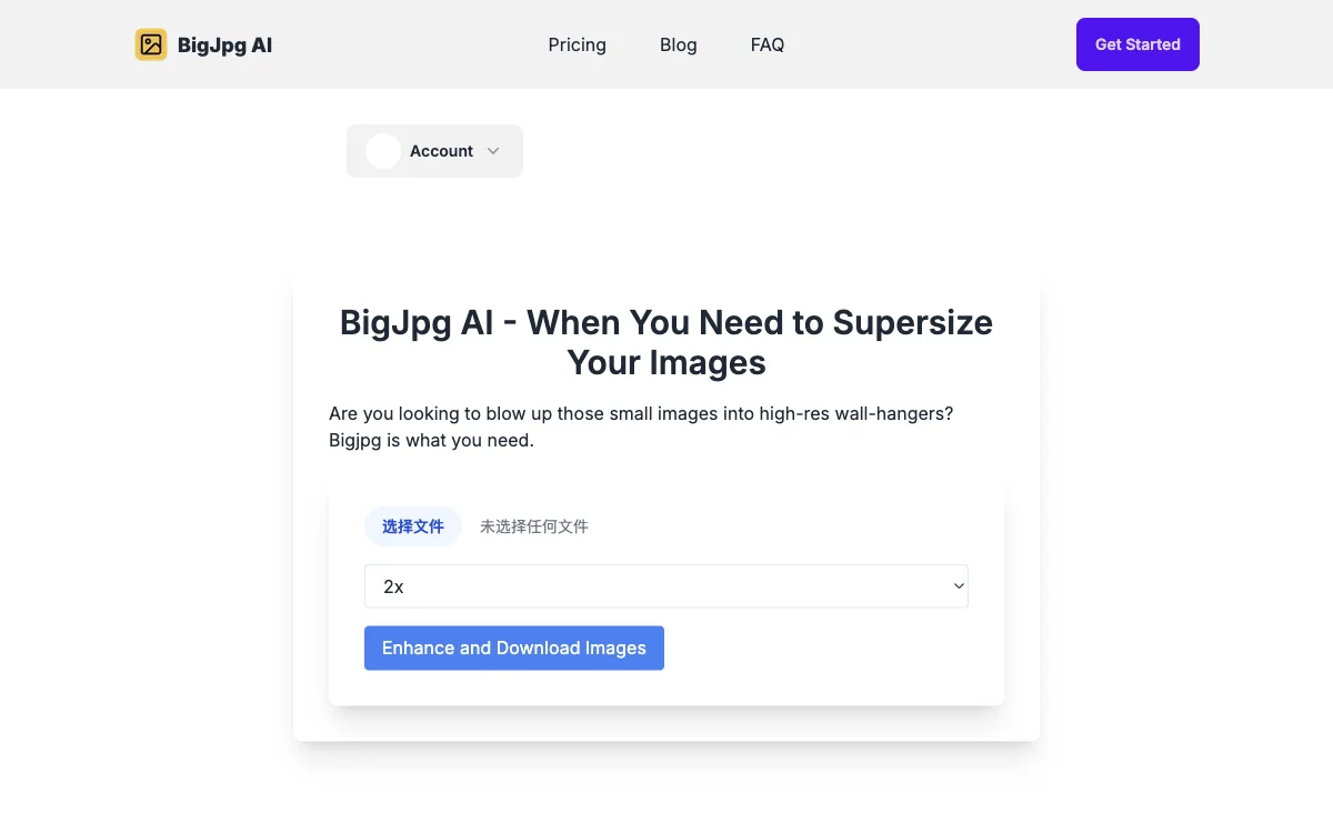 BigJpg AI: Effortless Image Enlargement with AI-Powered Precision