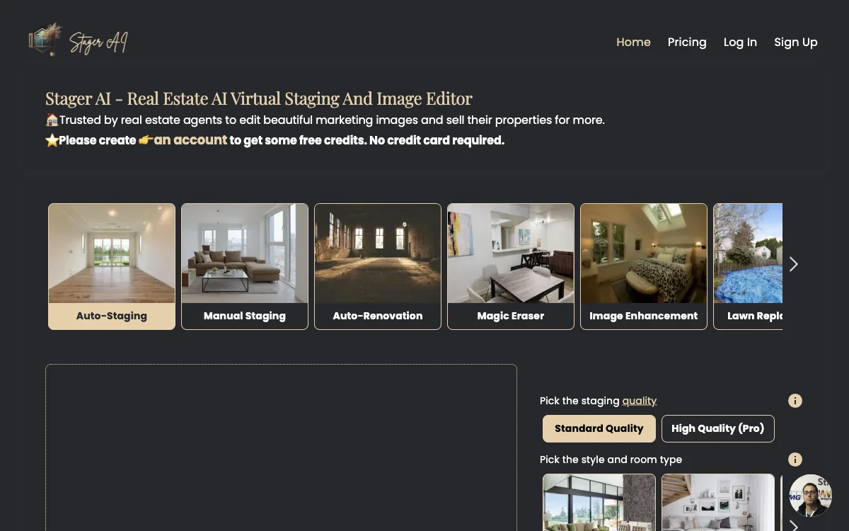 Stager AI: Transform Real Estate Images with Ease