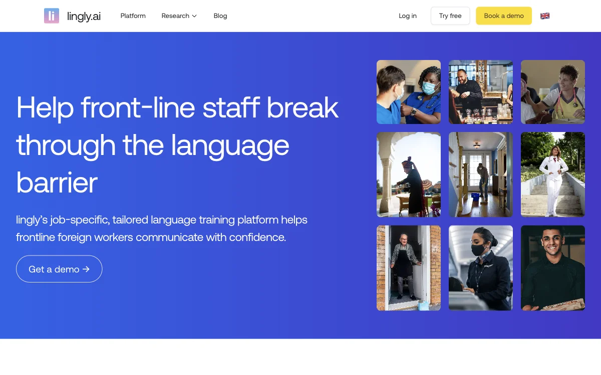 lingly.ai: Break Through Language Barriers for Front-line Staff