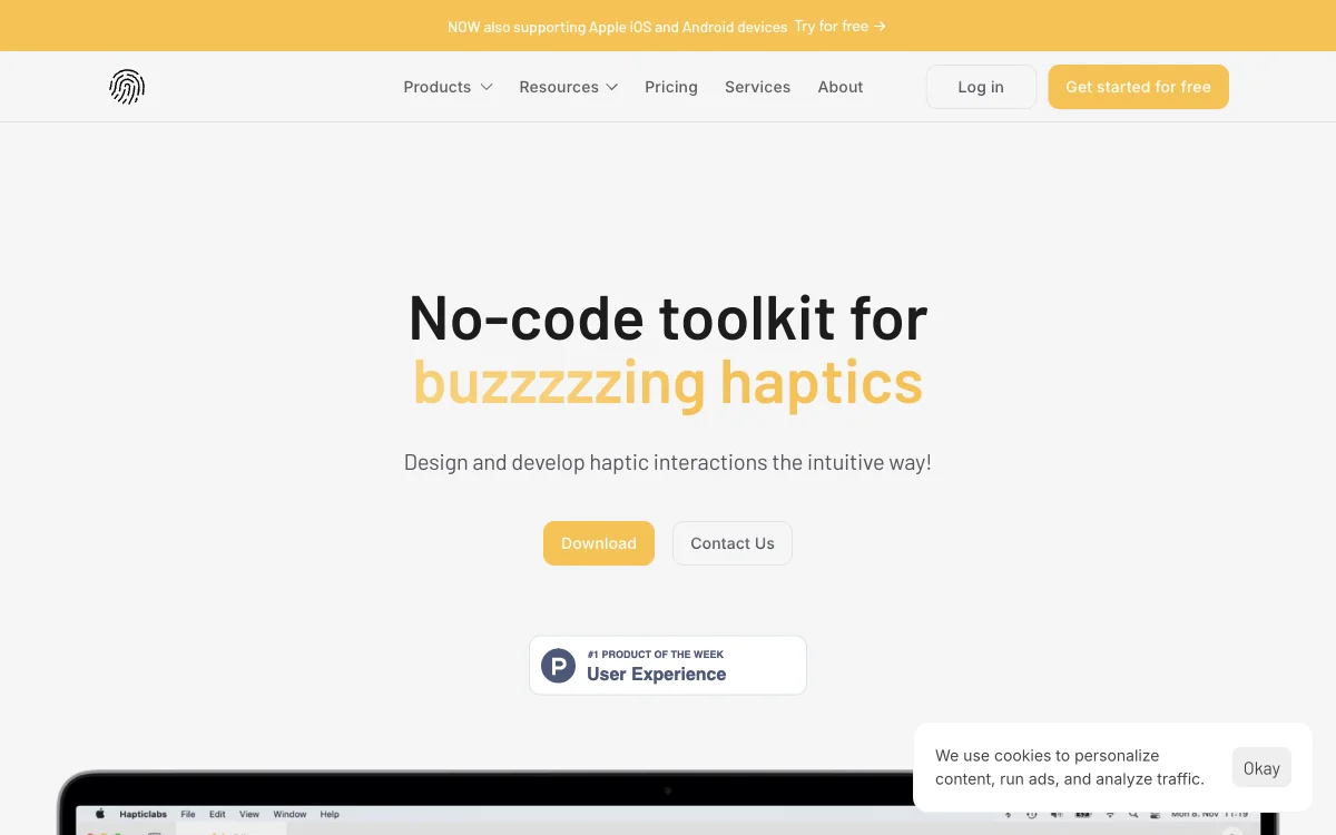 Hapticlabs - Revolutionizing Haptics Design with No-Code Toolkit
