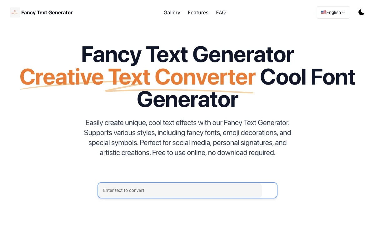 Fancy Text Generator: Unleash Your Creativity