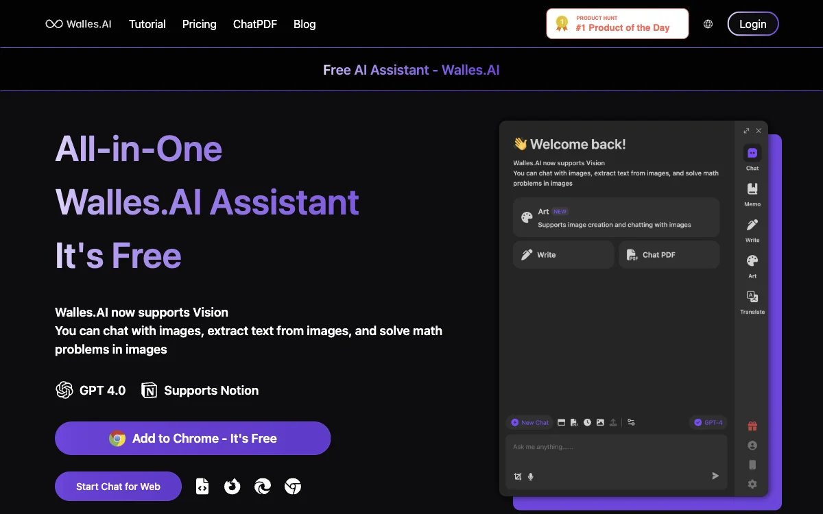 Walles.AI: Your Free and Versatile AI Assistant