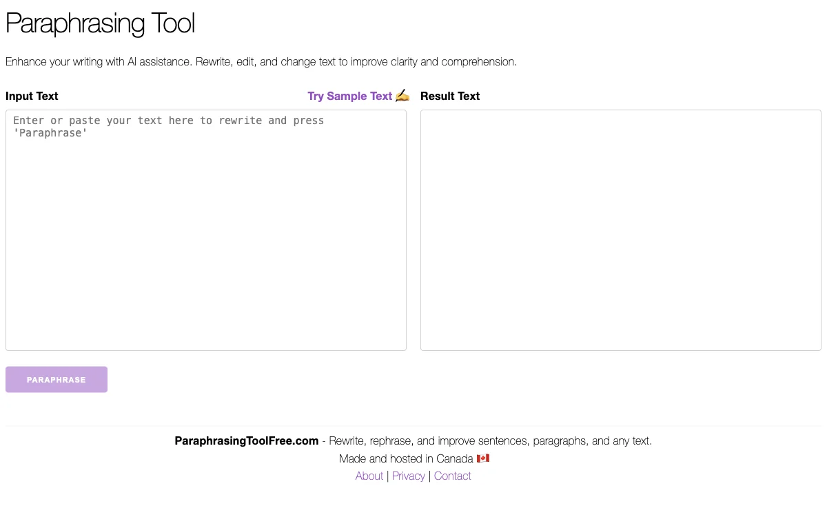 Enhance Your Writing with the Free AI Paraphrasing Tool
