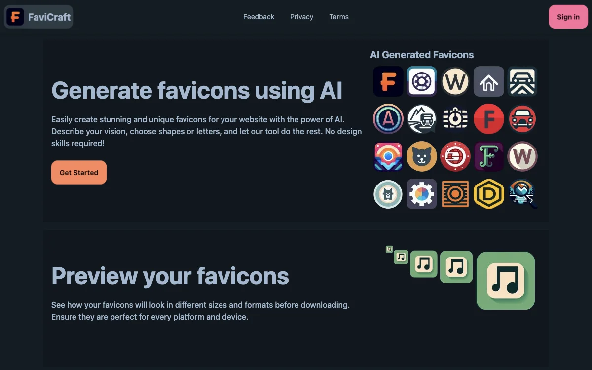 FaviCraft: Create Stunning Favicons with AI for a Professional Website Look