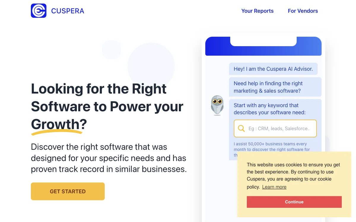 Cuspera: Unlock the Right Software for Your Business