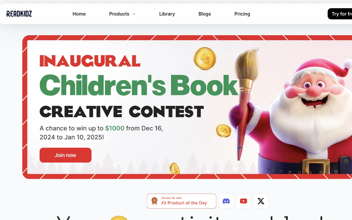 ReadKidz: AI-Powered Tool for Effortless Children's Multimedia Content Creation