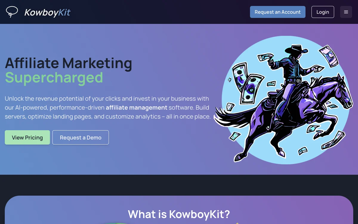 KowboyKit: AI-Powered Affiliate Management Software for Maximizing Revenue