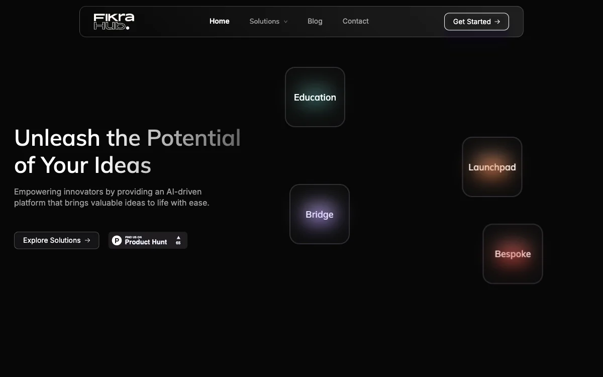 FikraHub: Empowering Innovation with AI Tools