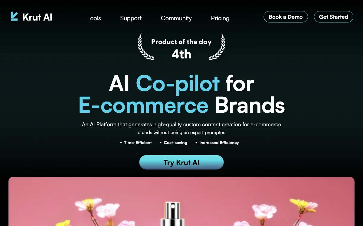 Krut AI: Empowering E-commerce Brands with AI-Driven Content Creation