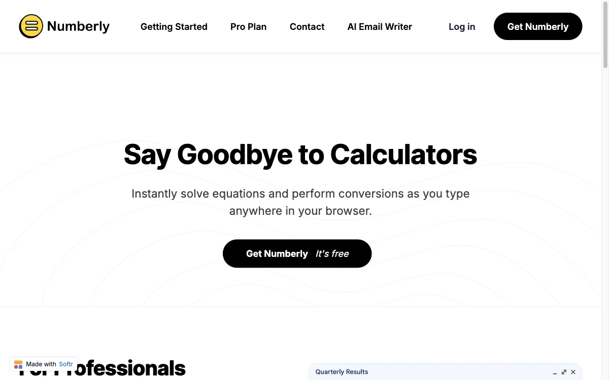 Numberly: Revolutionizing Online Math Assistance