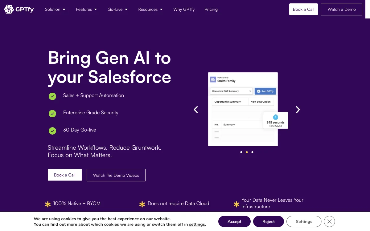 GPTfy: AI-Powered Salesforce Integration for Enhanced Productivity