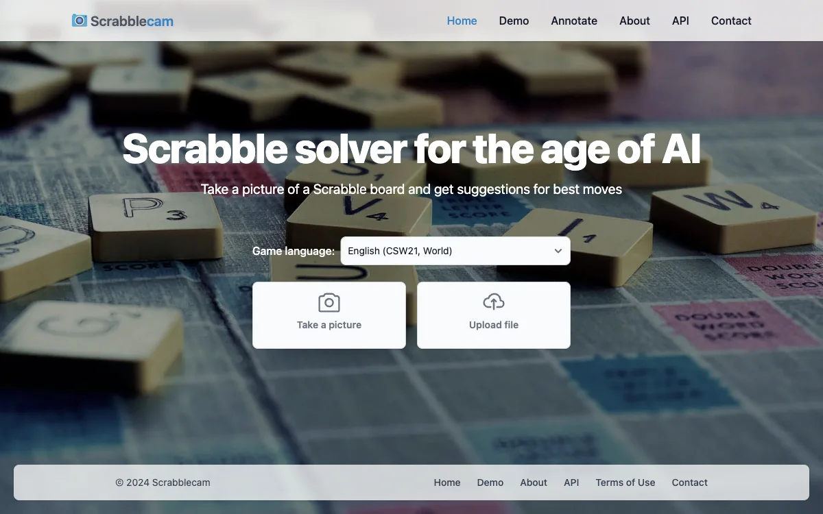 Scrabblecam: AI-Powered Scrabble Move Suggestions