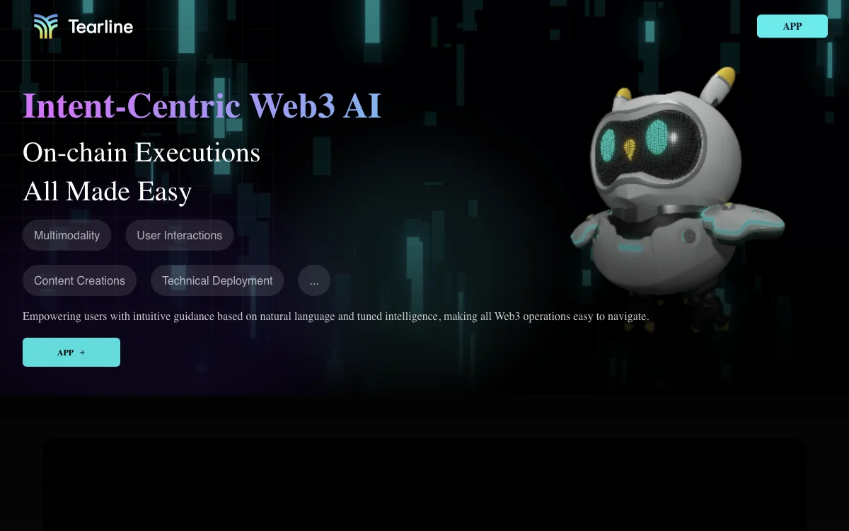 TearLine - AI Web3 Dễ Dàng Thực Hiện Các Thao Tác