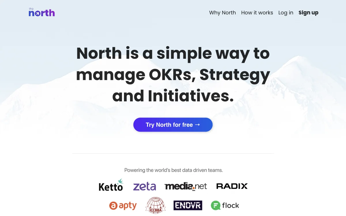 قم بقيادة النتائج باستخدام OKRs - North