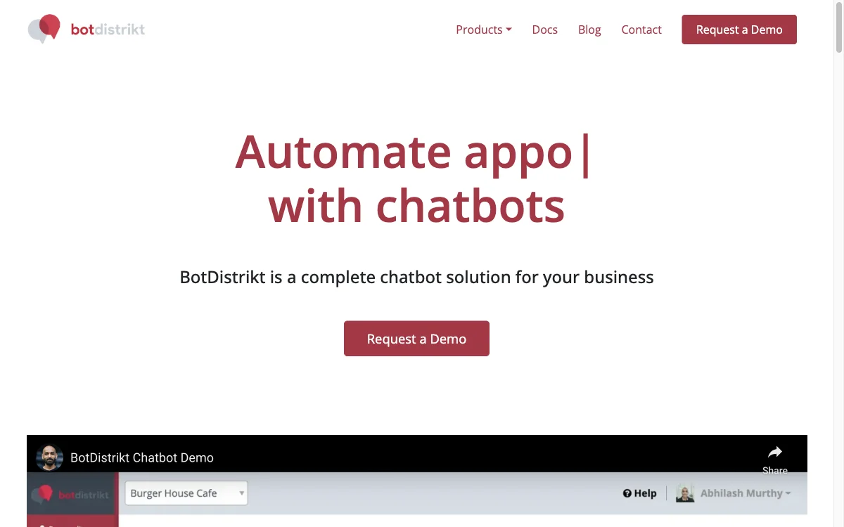 BotDistrikt - Nền tảng Chatbot Tập trung vào trải nghiệm người dùng giúp doanh nghiệp tương tác với khách hàng hiệu quả