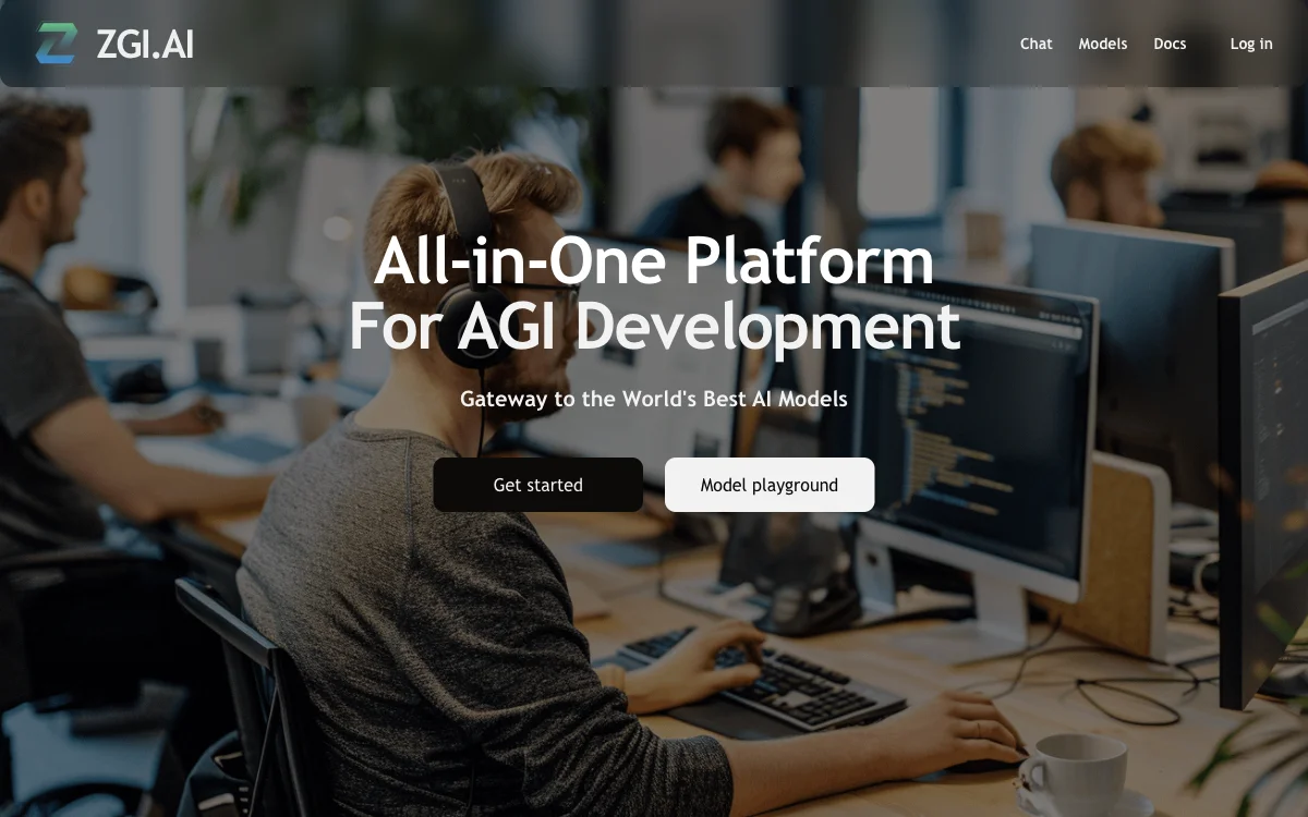 ZGI.AI: Unlocking the Potential of AI Models in One Platform