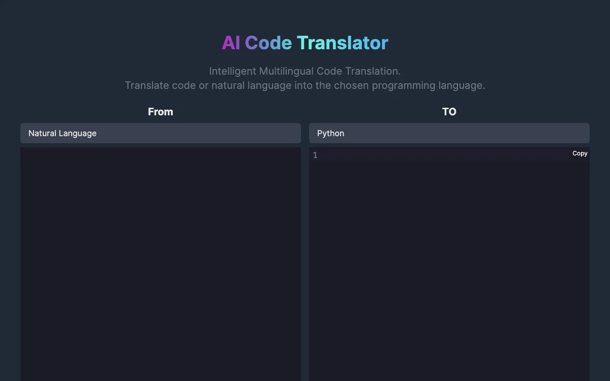 AI Code Translator: Streamline Your Code Translation 🚀