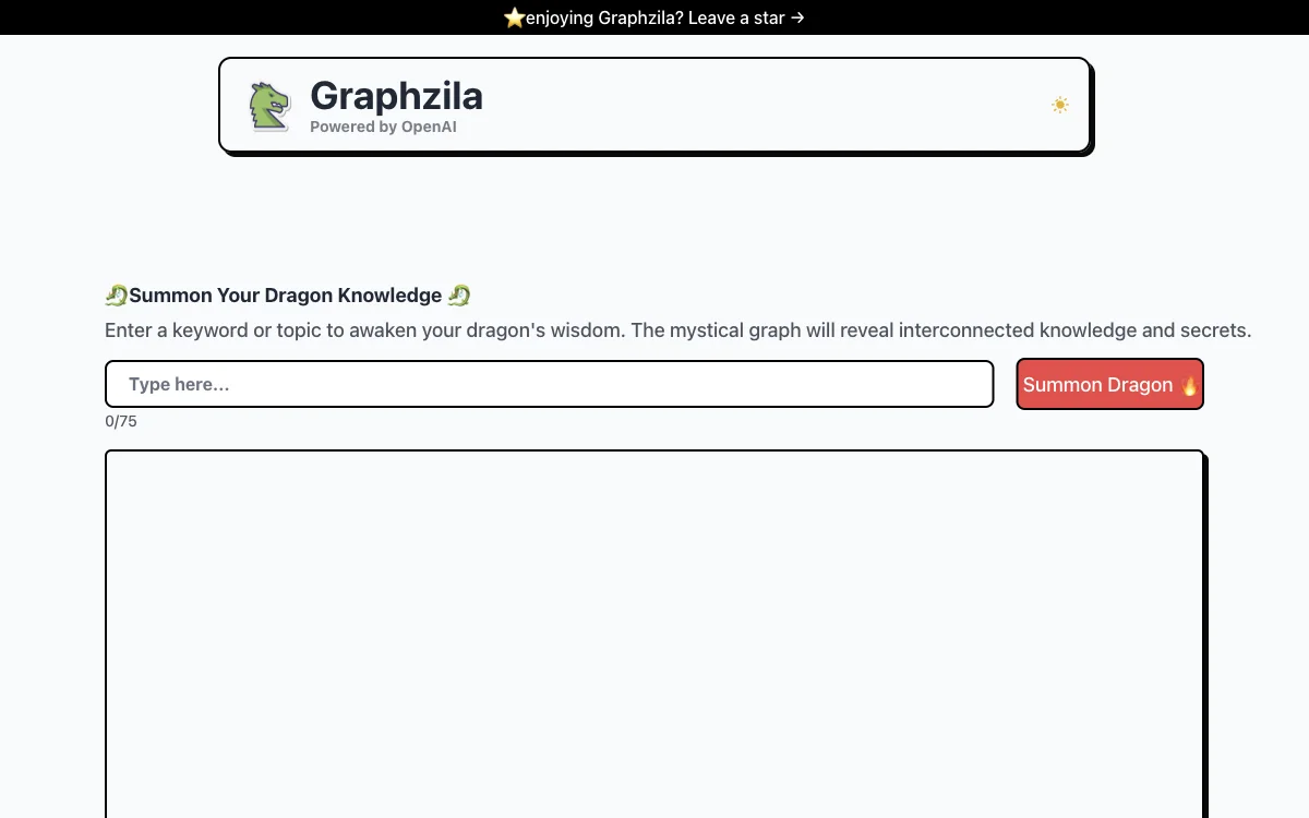 Graphzila: AI-संचालित ज्ञान ग्राफ जेनरेटर के रूप में