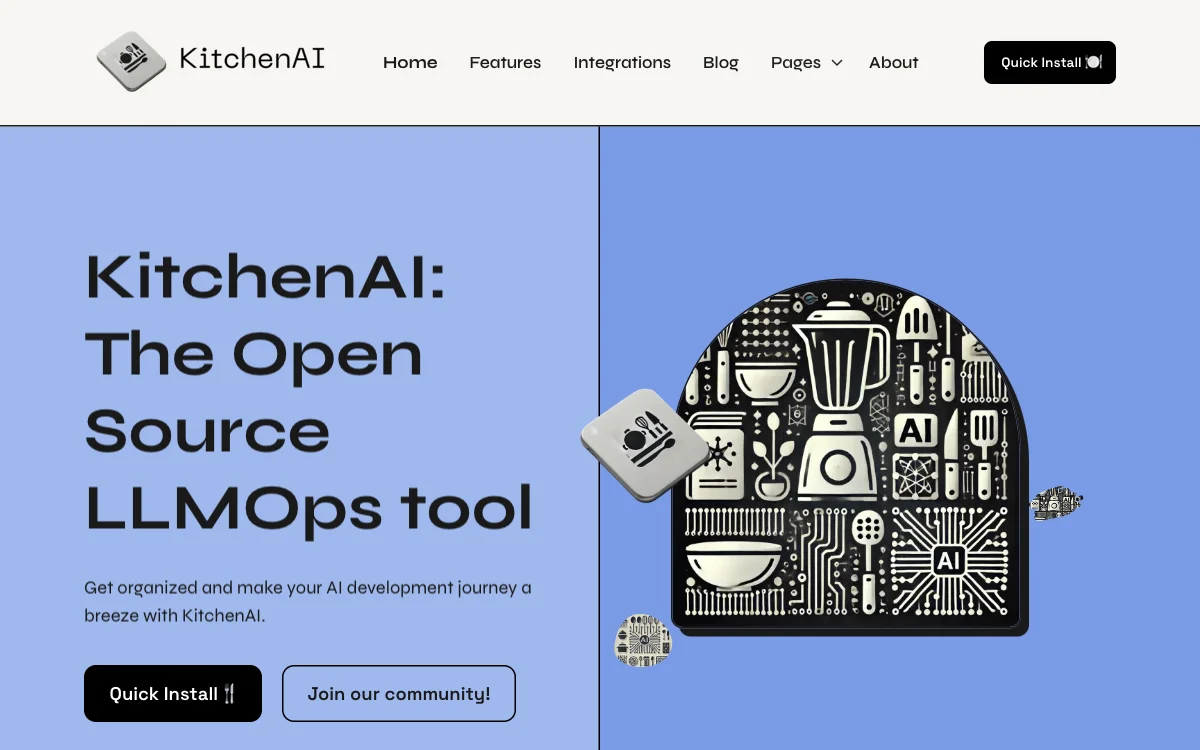 KitchenAI: The Open Source LLMOps Tool for Streamlined AI Development