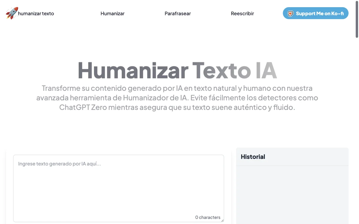 Humanizar Texto IA: Free and Registration-Free Text Manipulation