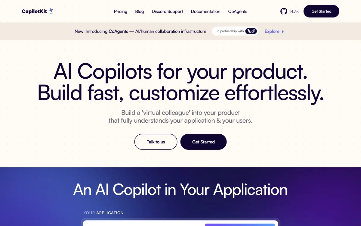 CopilotKit - بناء copilots بسرعة 10 أضعاف