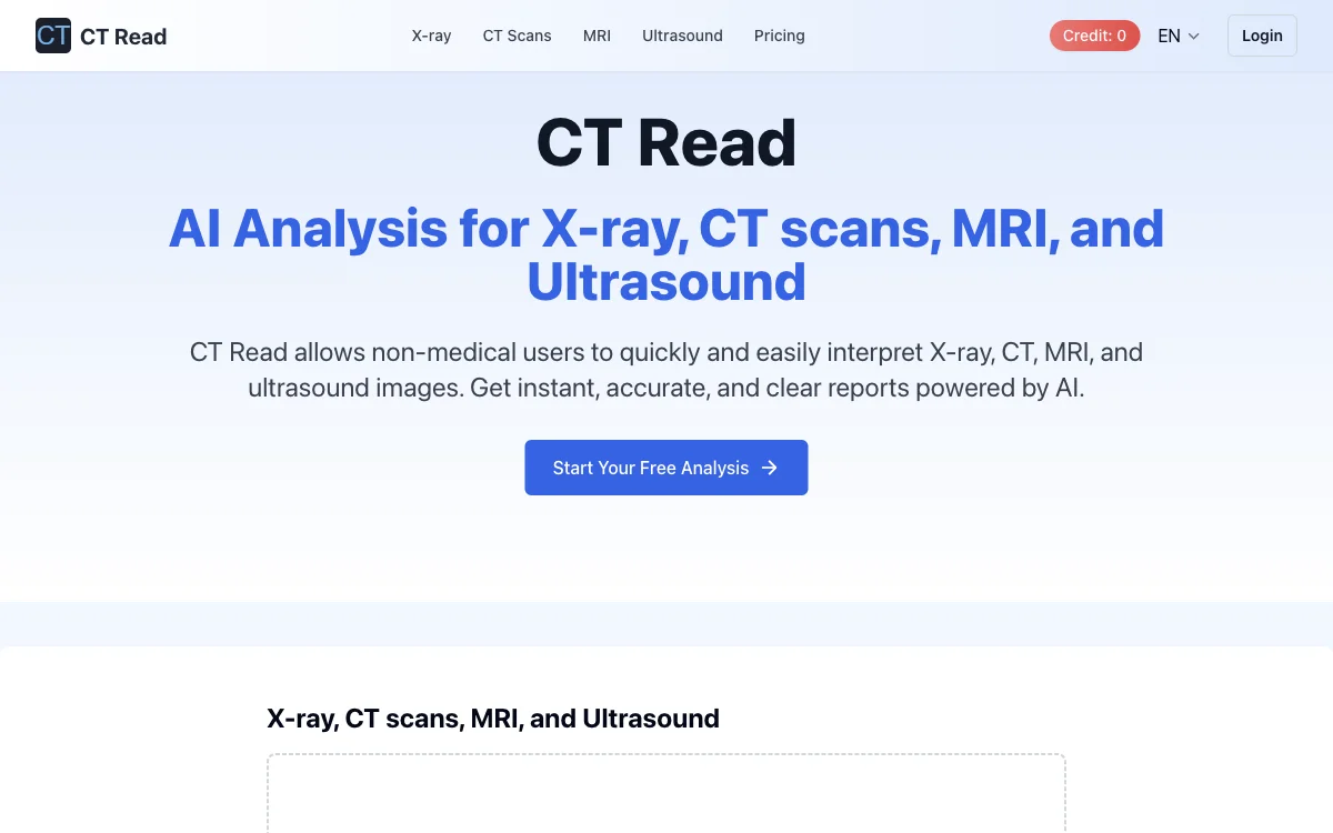 CT Read: Revolutionizing Medical Imaging with AI