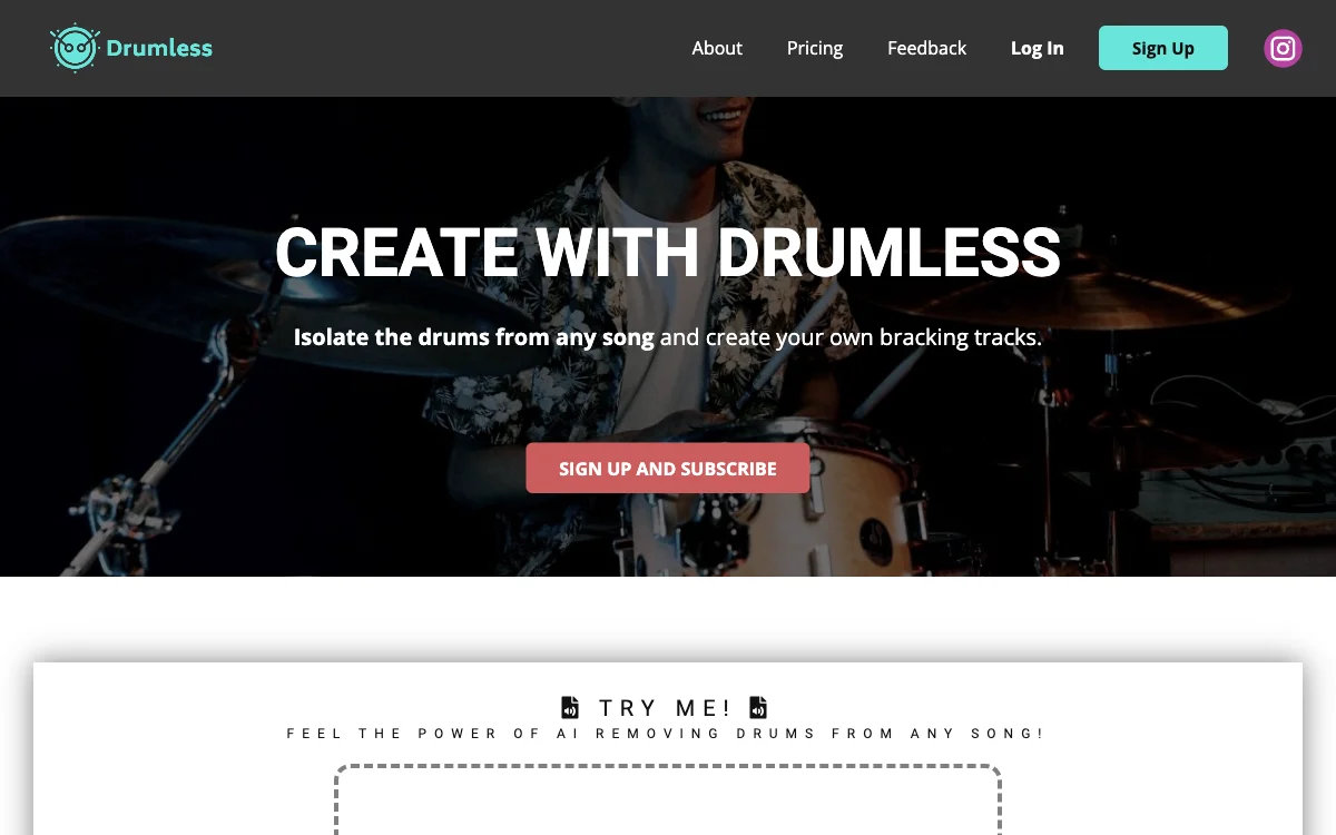 Drumless - إزالة الطبول