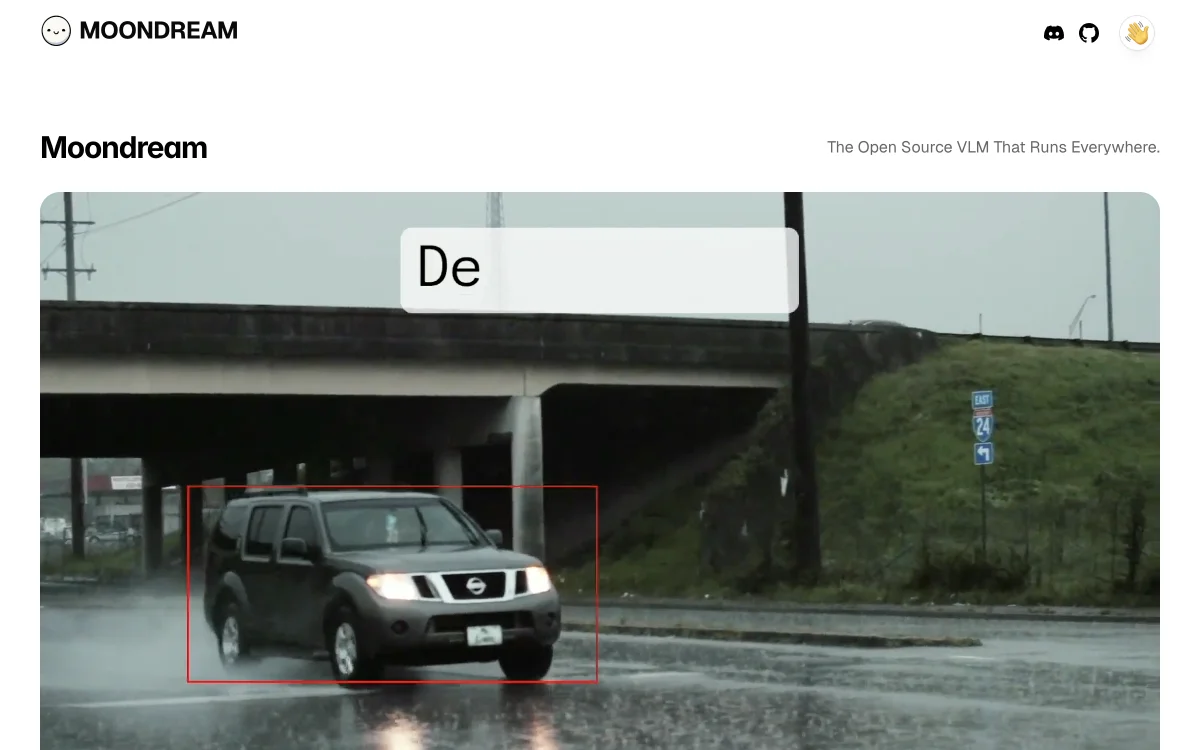 Moondream AI: Mô hình ngôn ngữ và thị giác nguồn mở tuyệt vời