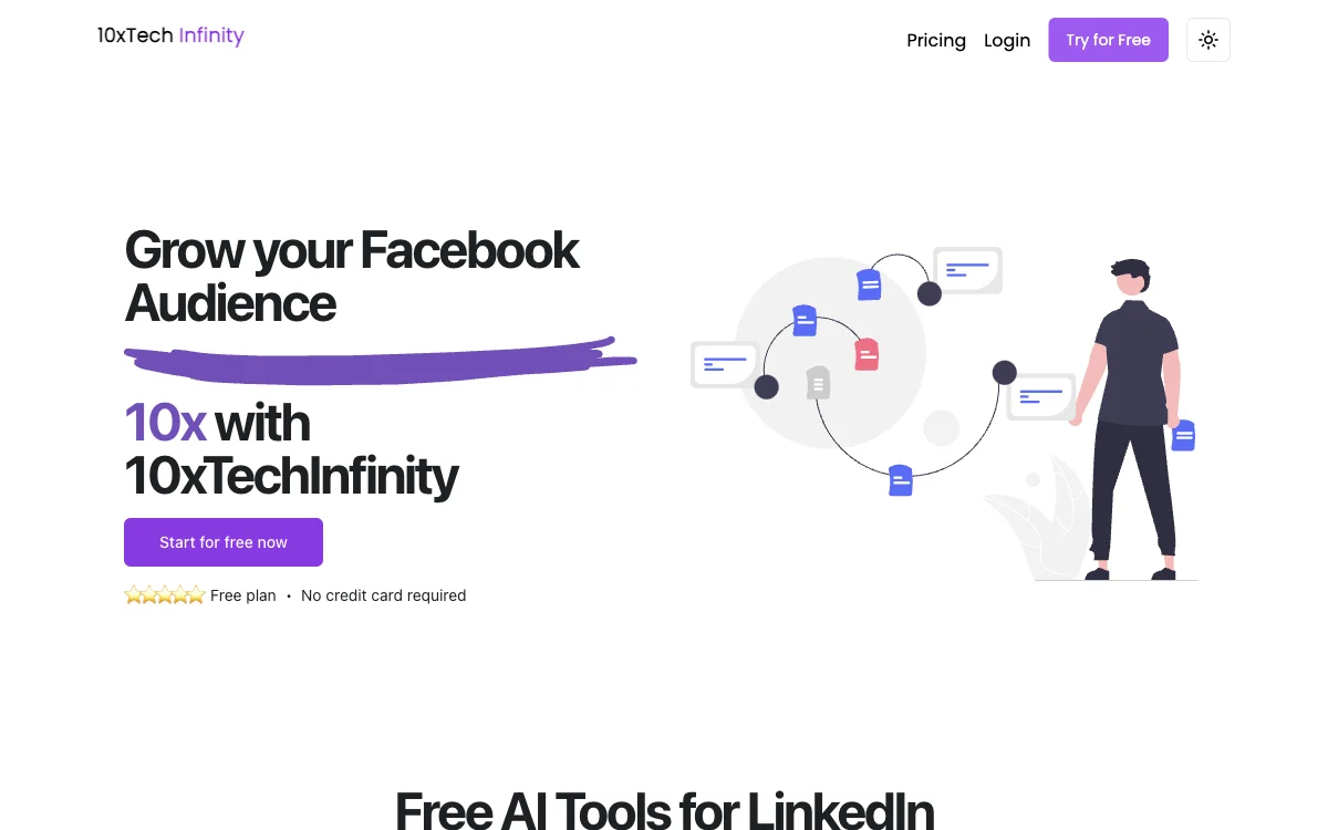 10x Tech Infinity: Empowering LinkedIn & Beyond with AI Tools