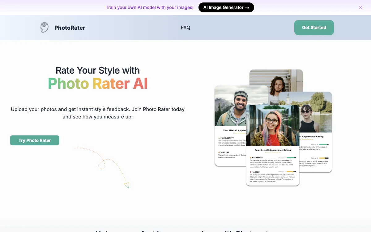 PhotoRater: AI-Powered Photo Rating for Every Occasion