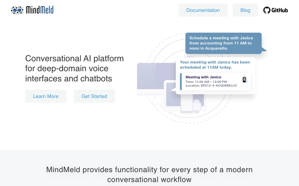 MindMeld: The Ultimate Conversational AI Platform for Deep-Domain Interfaces and Chatbots