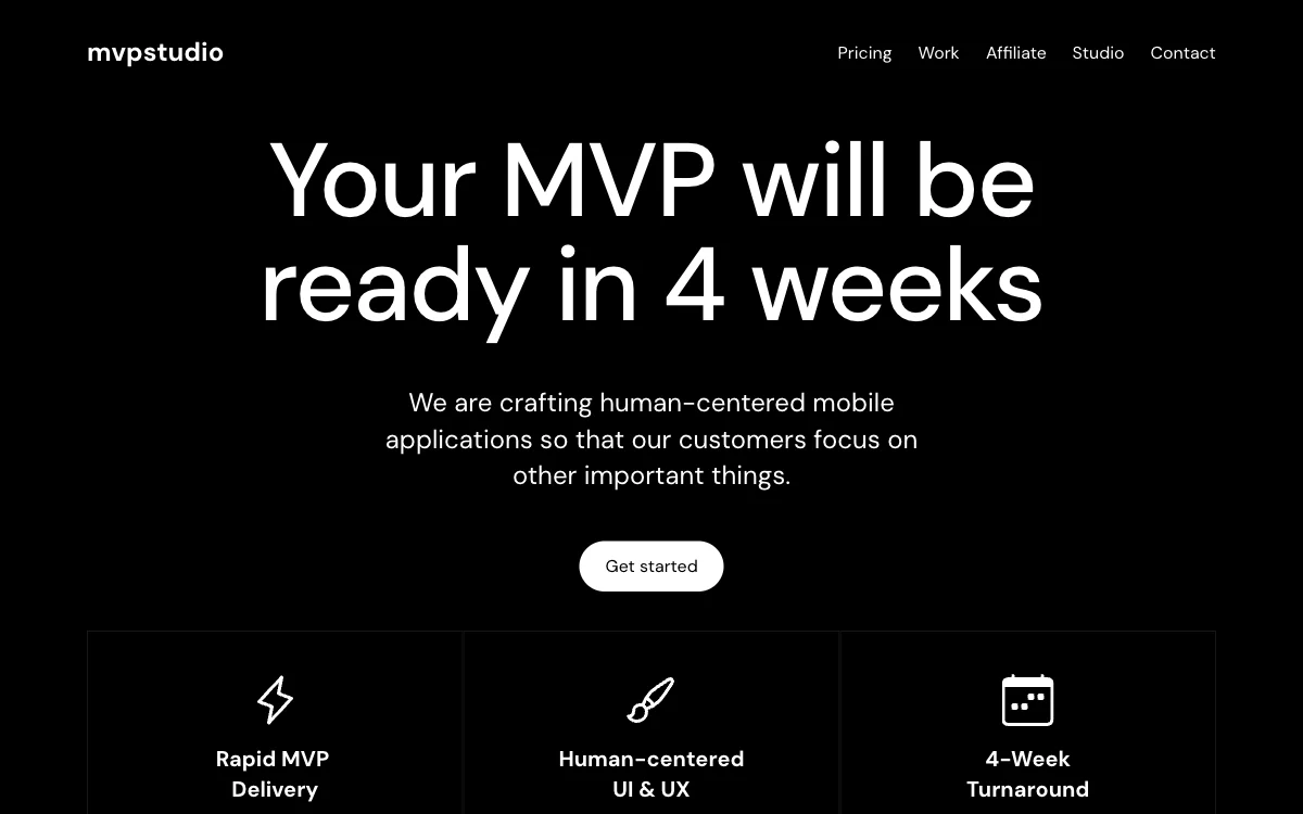 MVP Studio: Crafting Human-Centered Mobile Apps