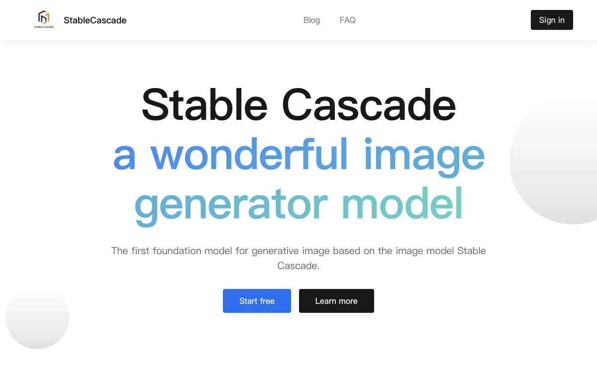 स्टेबल कैस्केड: AI से मुफ्त छवि जनरेशन