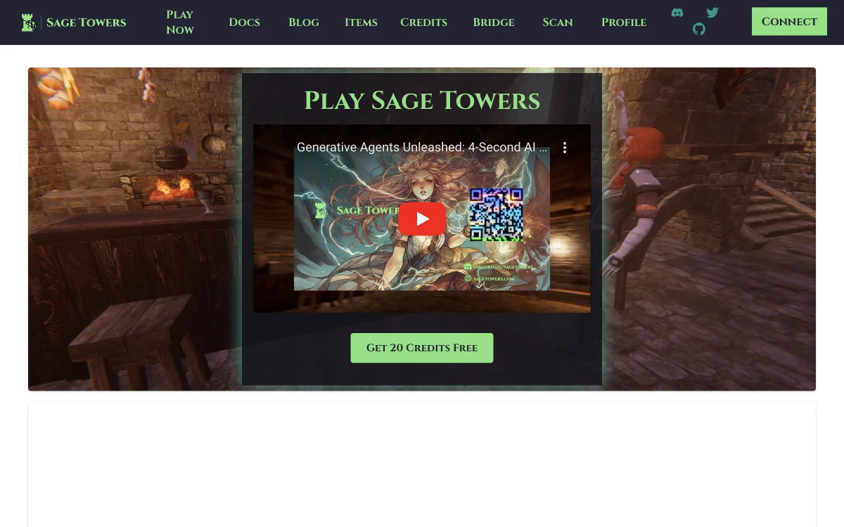 Sage Towers - تجربة MMO فريدة للمستخدمين