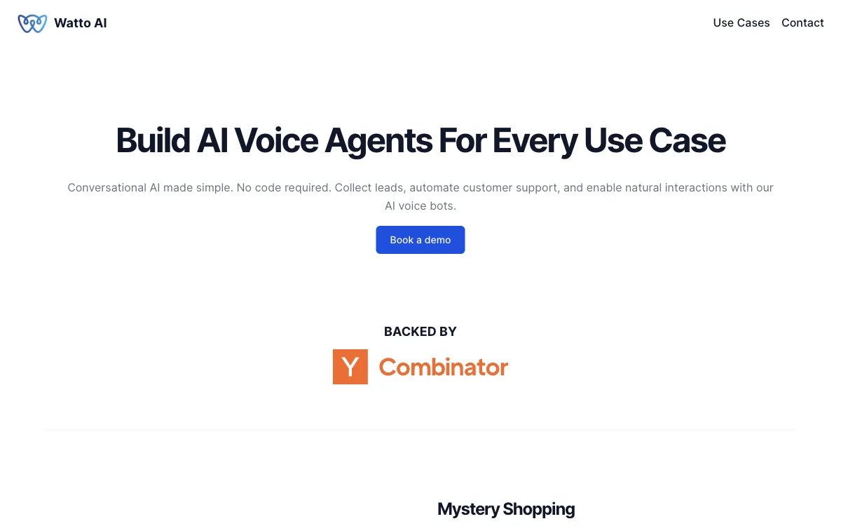 Watto AI: Simplifying Conversational AI with Voice Agents