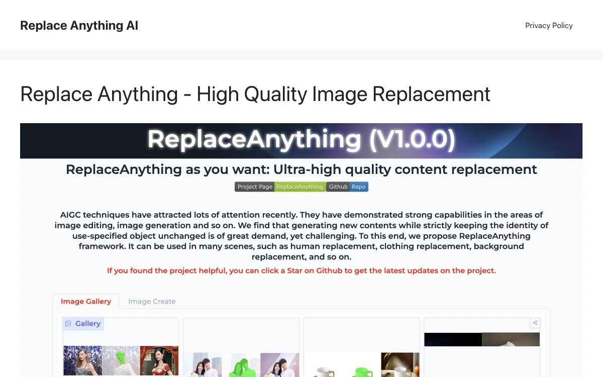 ReplaceAnything AI: تحويل الصور باحترافية و الحفاظ على الهوية