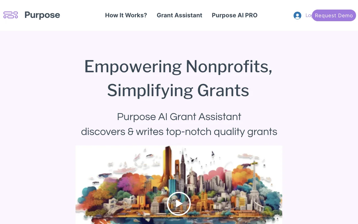 Purpose AI Grant Assistant: Упрощение процесса подачи грантов