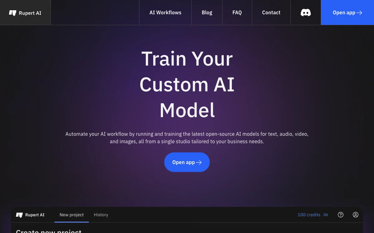 定制专属 AI 模型，提升业务效率 - Train Your Custom AI Model