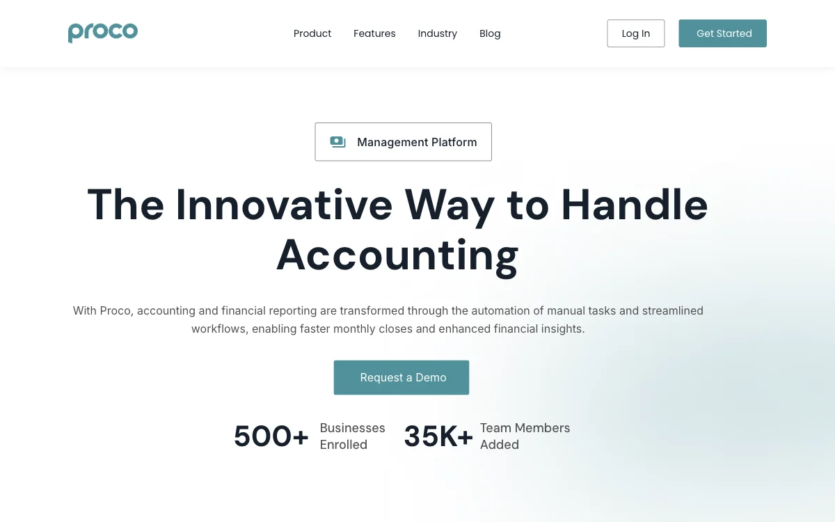 Proco: Transforming Accounting with AI-Powered Automation