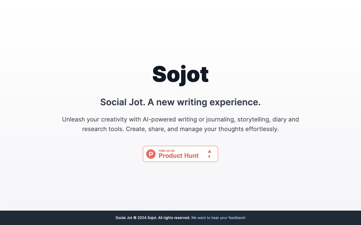 Social Jot - Trải nghiệm viết mới của bạn