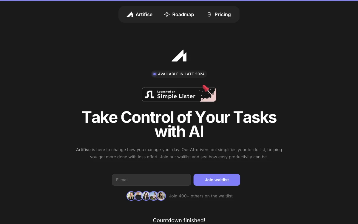 Artifise: Simplifying Productivity with AI