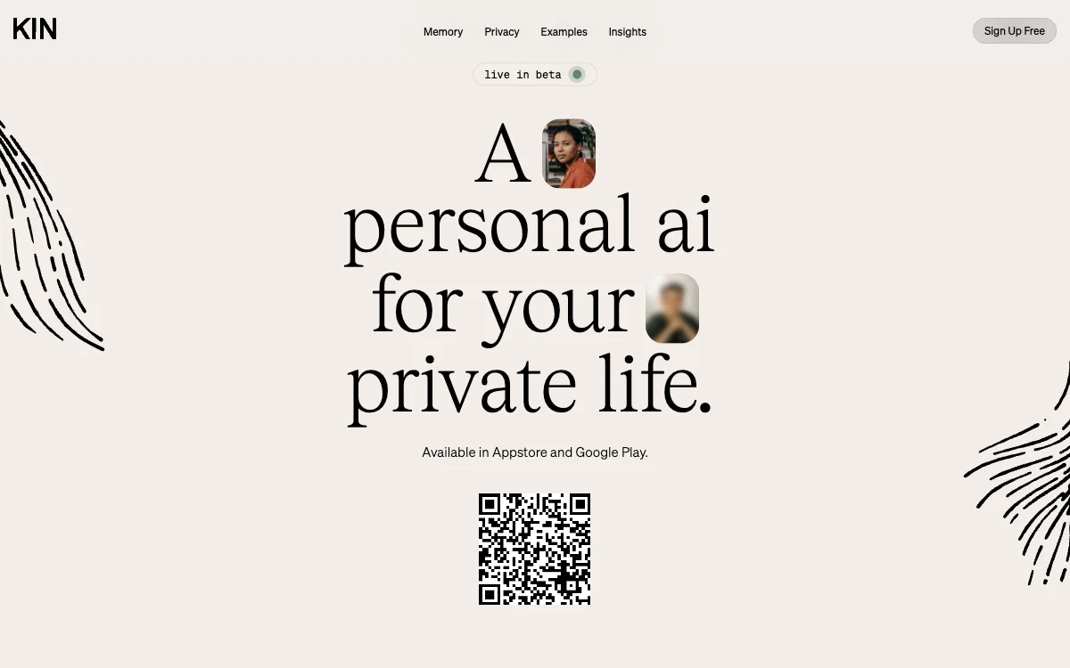 Kin: The Personal AI for Privacy and Guidance