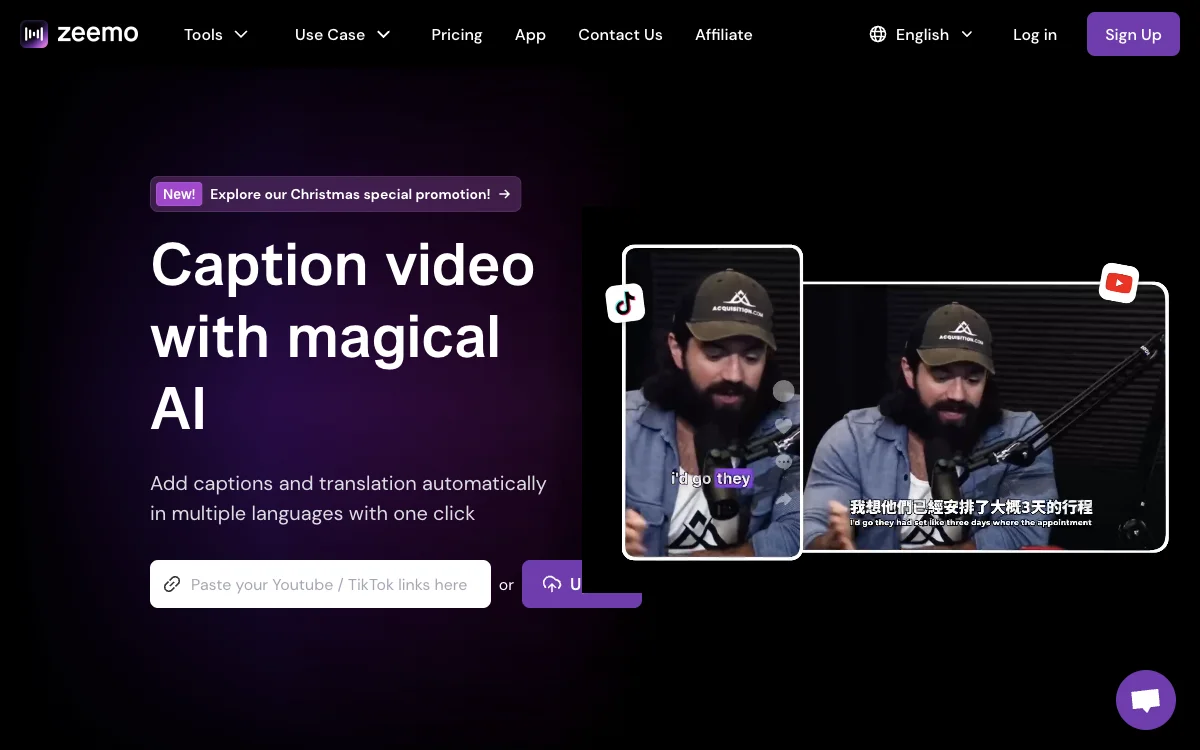 Zeemo AI: Powerful Caption Generator for Enhanced Videos