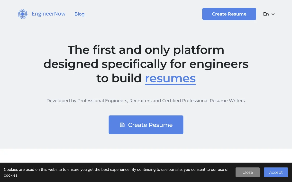 Engineering Resume Builder: Streamlining Your Career