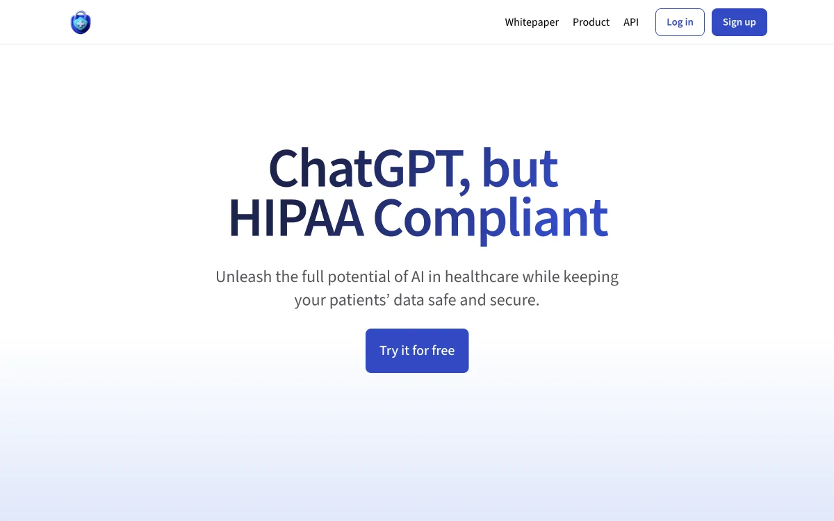 CompliantChatGPT: ChatGPT compatível com HIPAA para saúde