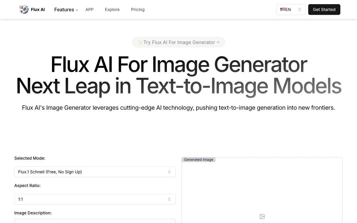 Flux AI：免费在线的 Flux.1 AI 图像生成器