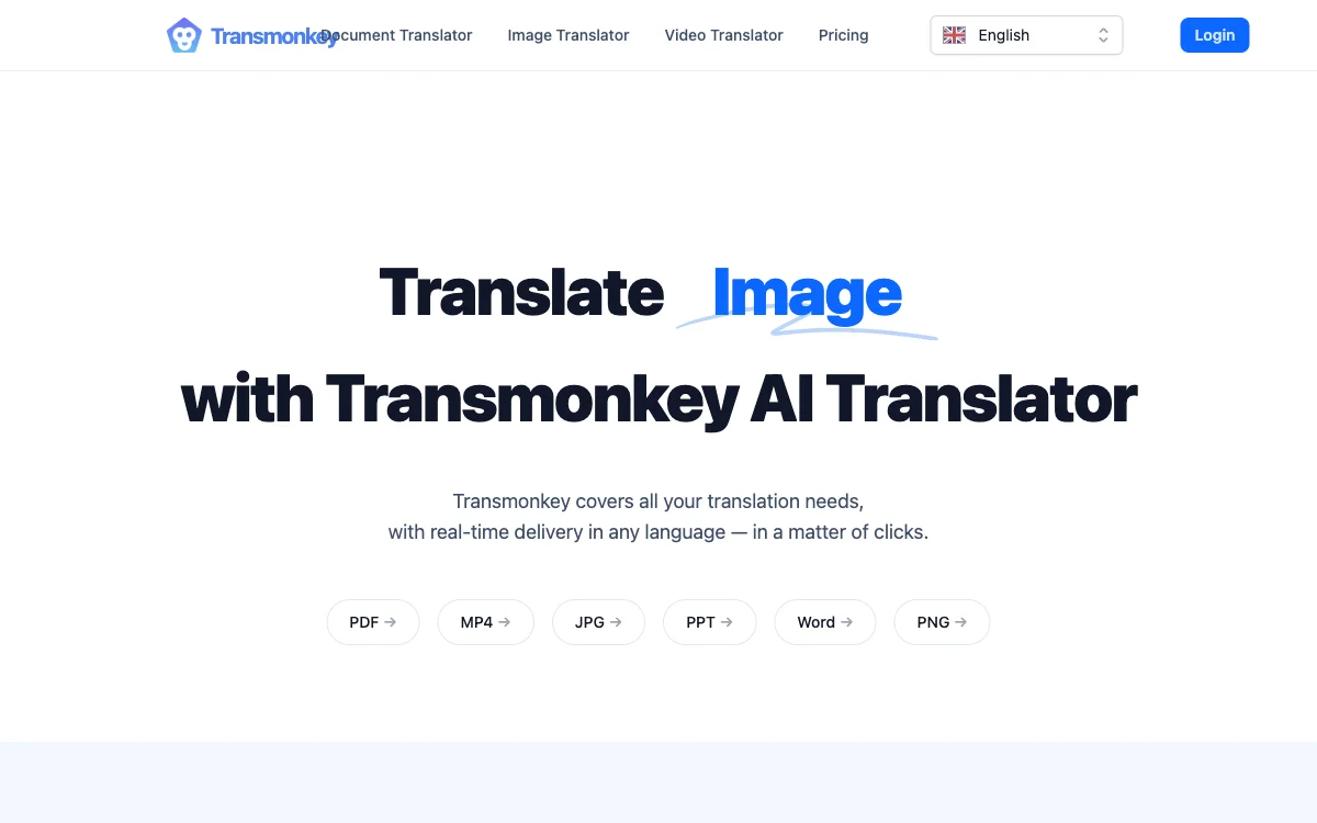 Перевод докудов, изображений и видео онлайн с использованием AI | Трансмонки