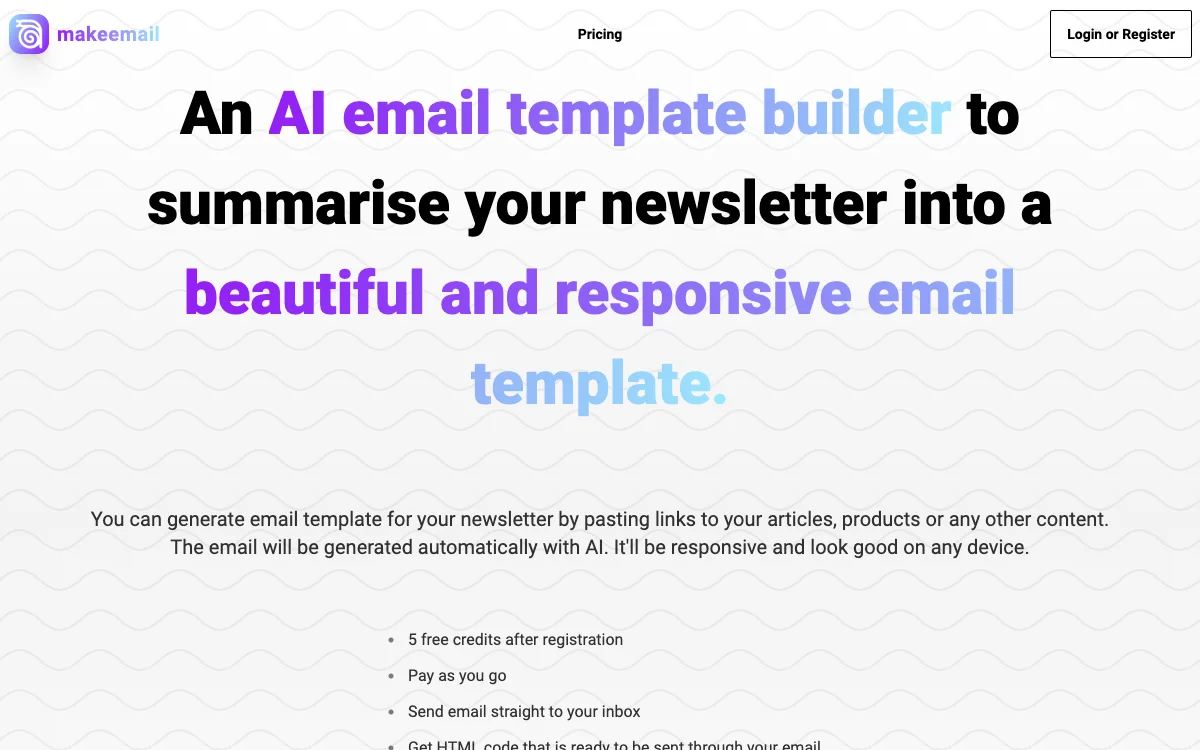 Makeemail - Tạo Mẫu Email Với AI