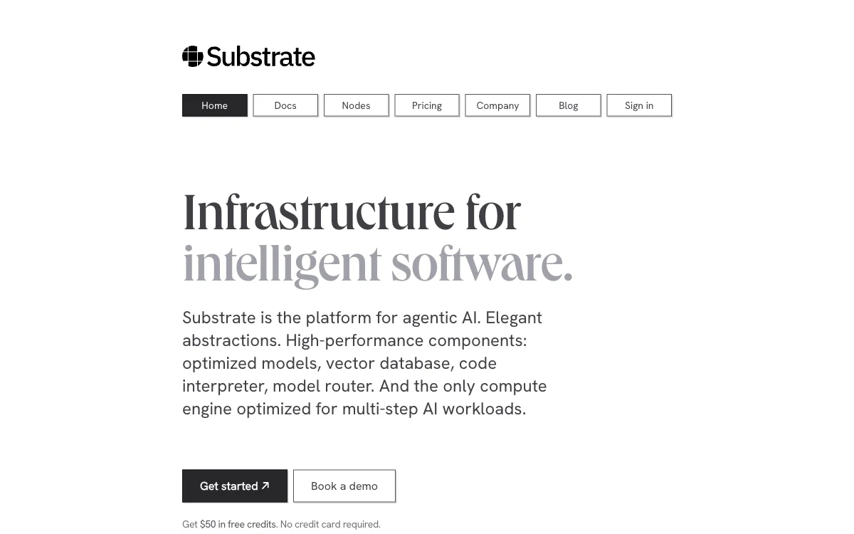 Substrate: The AI Platform for Fast and Efficient Workloads